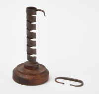 Signed Flint Strike and Spiral Candlestick - 2