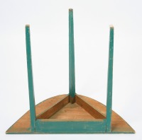 Demilune Table with Tapered Legs - 6