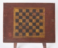 Splay-Legged Table with Game Board Top - 6