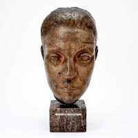 Wilhelm Lehmbruck - Untitled: Head Portrait