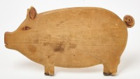 Pig Form Cutting Board