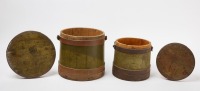 Two Painted Firkins - 2