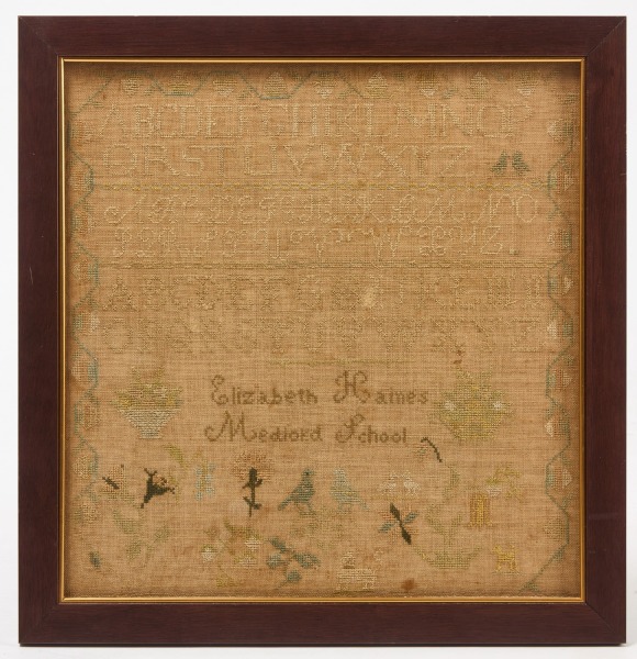 Medford School Needlework Sampler