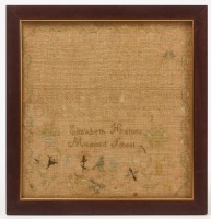 Medford School Needlework Sampler