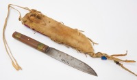Native American Beaded Knife Sheath - 2