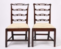 Pair of Ribbon Back Chairs