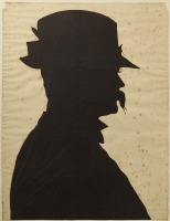 Three Silhouette Profiles - 3