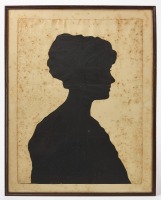 Three Silhouette Profiles - 7