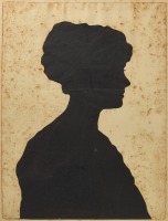 Three Silhouette Profiles - 8