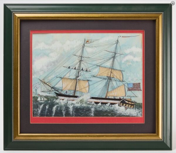 Painting of a Clipper Ship