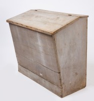 Painted Slant-Top Grain Bin - 3