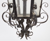 Iron Lantern Hanging Fixture - 3