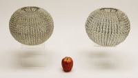 Pair of Hollywood Regency Hanging Fixtures - 5