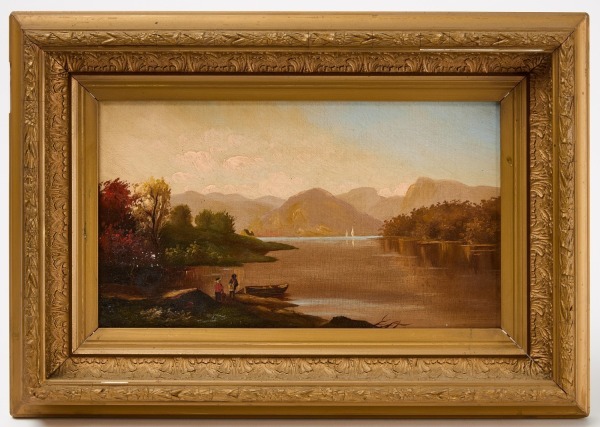 Hudson River Scene Painting