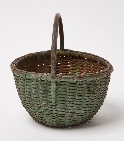 Fine Painted Basket