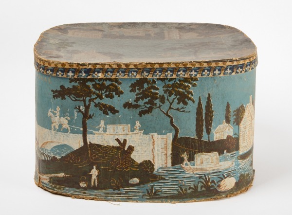 Wallpaper Hat Box