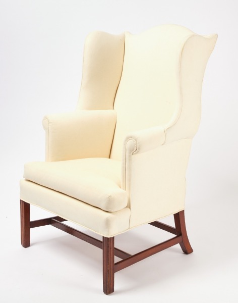Chippendale Wing Back Chair