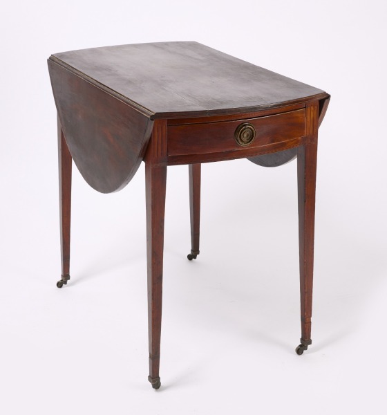 Hepplewhite Dropleaf Table with Inlay