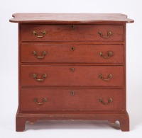Four Drawer Chippendale Chest