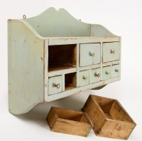 Pennsylvania Hanging Apothecary Chest - 3
