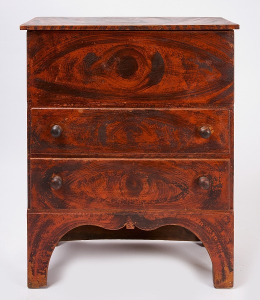 Paint-Decorated Blanket Chest