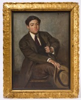 Lucien J. Simon -Portrait of Man - 2