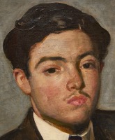 Lucien J. Simon -Portrait of Man - 4