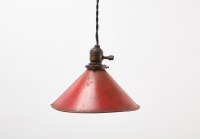 Three Industrial Hanging Pendant Lights - 3