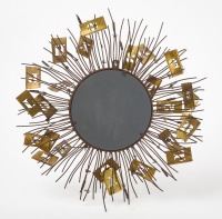 Sunburst Wall Sculpture - 3