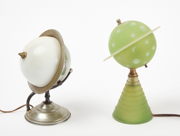 Pair of Saturn Lamps