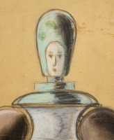 Modern Store Display with Drawing - 3