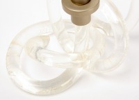 Pair of Dorothy Thorpe Lucite Candle Holders - 2