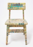 Chair with Sunday Comics - 2
