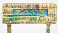 Chair with Sunday Comics - 3