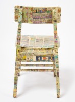 Chair with Sunday Comics - 5