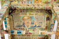 Chair with Sunday Comics - 7