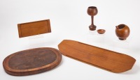 Group of MCM Woodenware