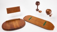 Group of MCM Woodenware - 2