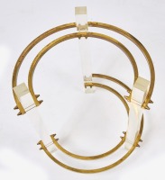 Brass and Lucite Modern Table - 3
