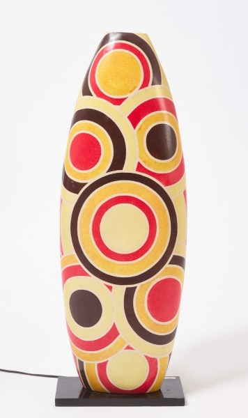 Hand-Painted Floor Lamp