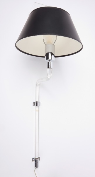 Peter Hamburger Lucite Wall Sconce