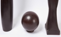 Enrico Pinardi - Wood Sphere and Pair of Spires - 3