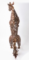 Over-Life-Size Rearing Horse Sculpture - 6
