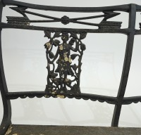 Outdoor Garden Bench with Artemis and Arrows - 3