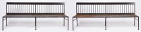 Pair of Steel Benches