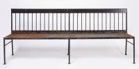 Pair of Steel Benches - 2