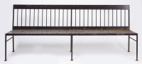 Pair of Steel Benches - 5