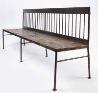 Pair of Steel Benches - 6