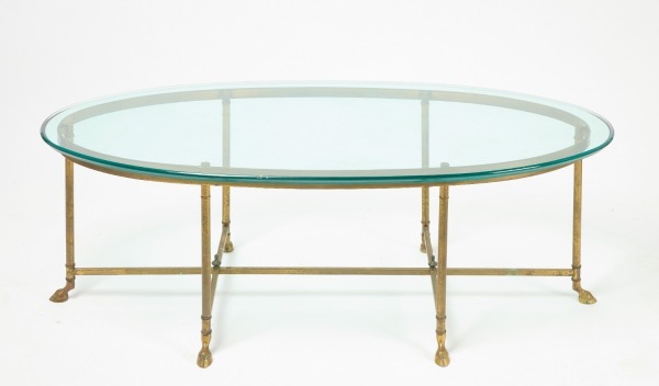 Mastercraft Horsehoof Brass Cafe Table