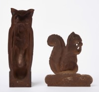 Owl and Squirrel Doorstops - 4